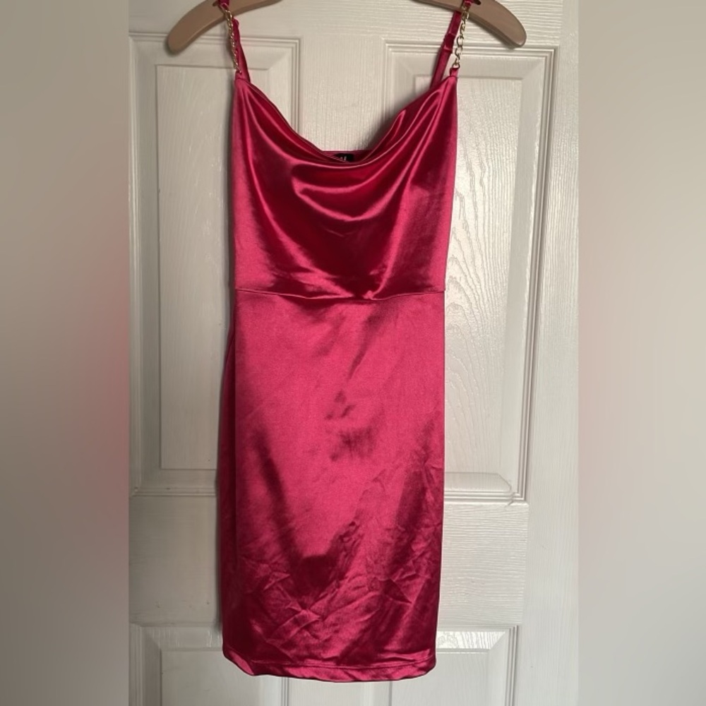 Hot pink homecoming/special occasion dress